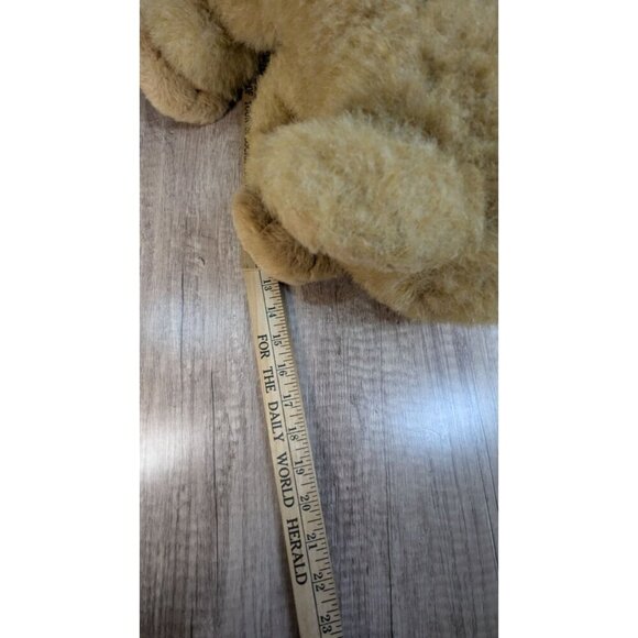 vtg 1979 Gund teddy Bear Plush Toy 16" Tan Stuffed Animal floppy cuddly - Picture 8 of 8